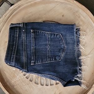Lucky Brand denim "The Roll Up" cut-off short